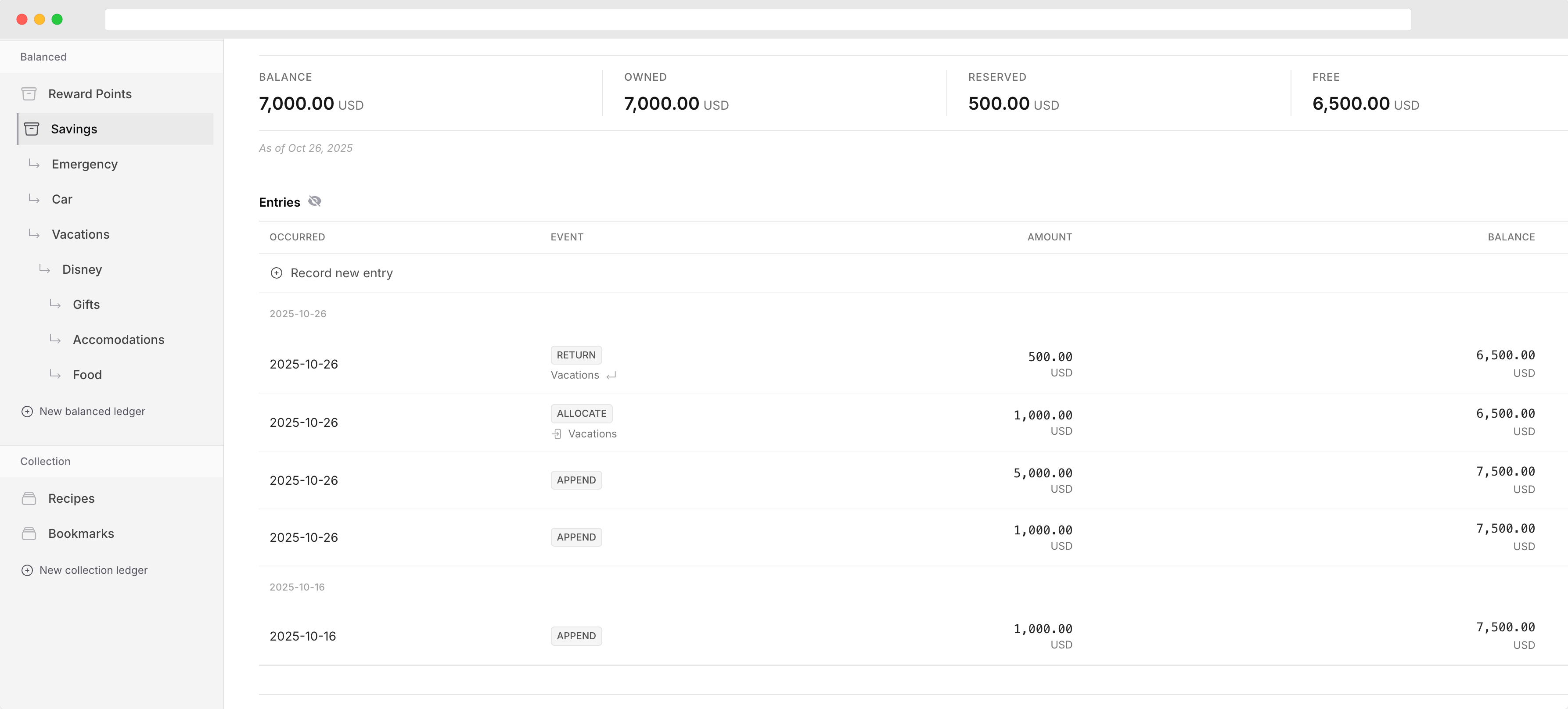 Append-only by design